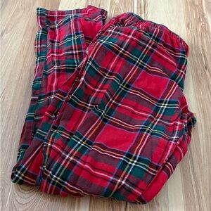 Old Navy Red Plaid Pajama Pants